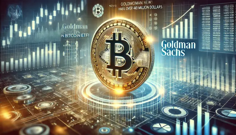 Bitcion Investment von Goldman Sachs